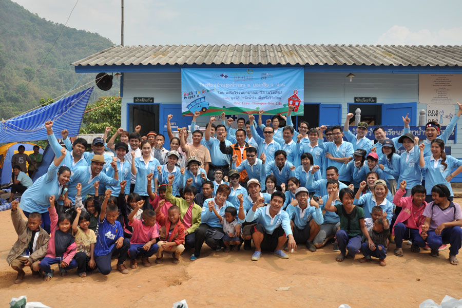 Back to school Project 2 กลับไปซ่อมบำรุงฟื้นฟูอาคารเรียน หลังที่&nbsp;2