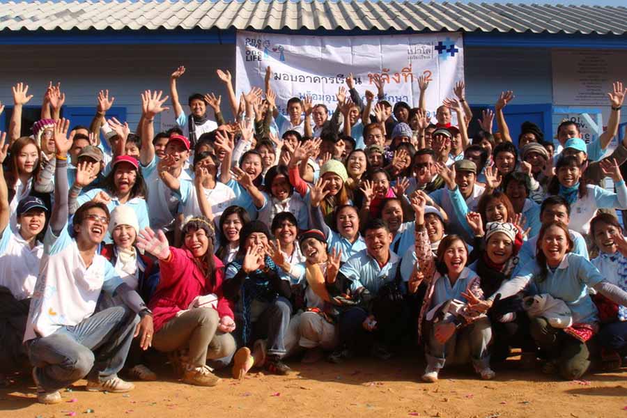 สร้างอาคารเรียนหลังที่ 2