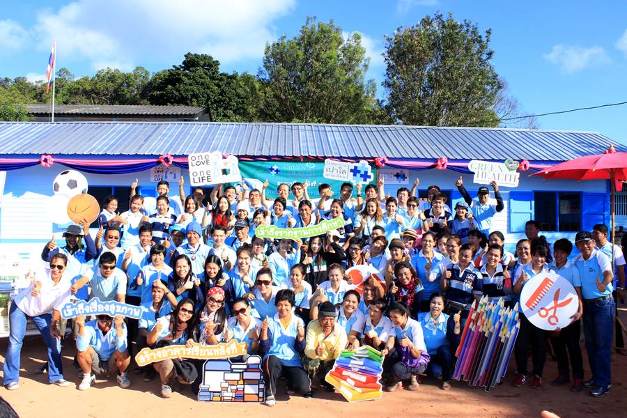 สร้างอาคารเรียนหลังที่ 7